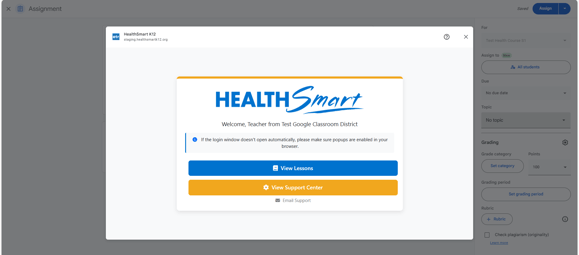 Starting HealthSmart