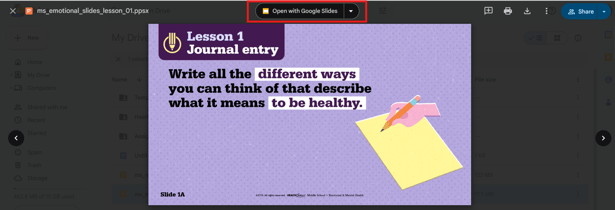 Open in Google Slides